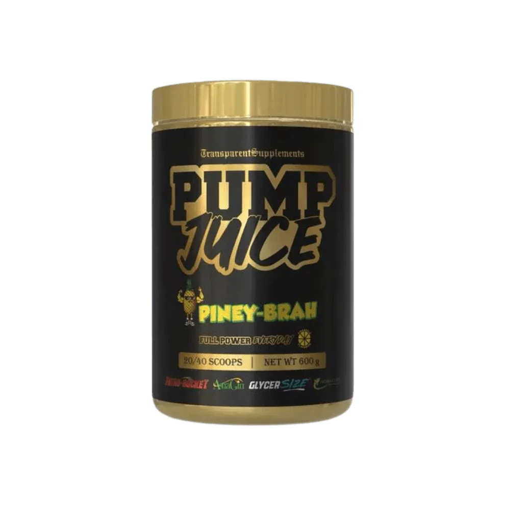 Pump Juice non-stim preworkout by Transparent Supplements