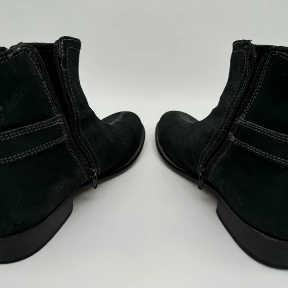 Red Tape “Cyril” Black Suede Boots Size 10