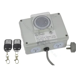 Remote Control Spa & Pool with Timer - 10A - Wireless RF