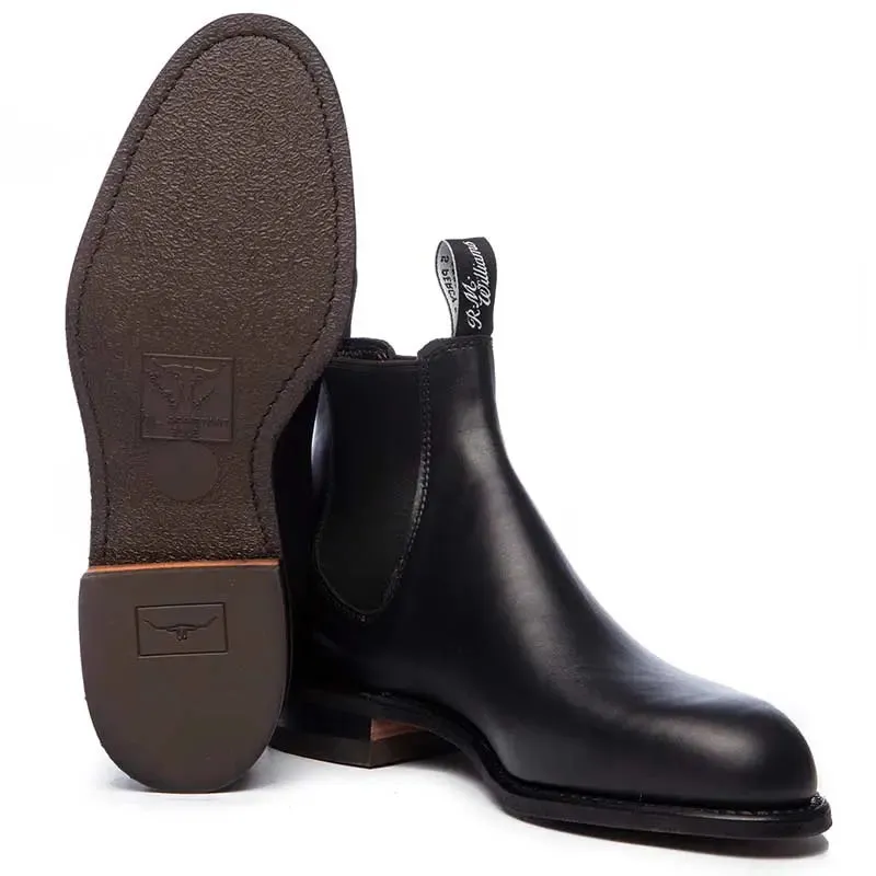 RM WILLIAMS Comfort Turnout Boots - Men's - Black