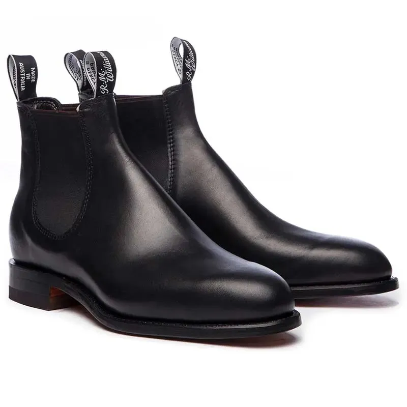 RM WILLIAMS Comfort Turnout Boots - Men's - Black