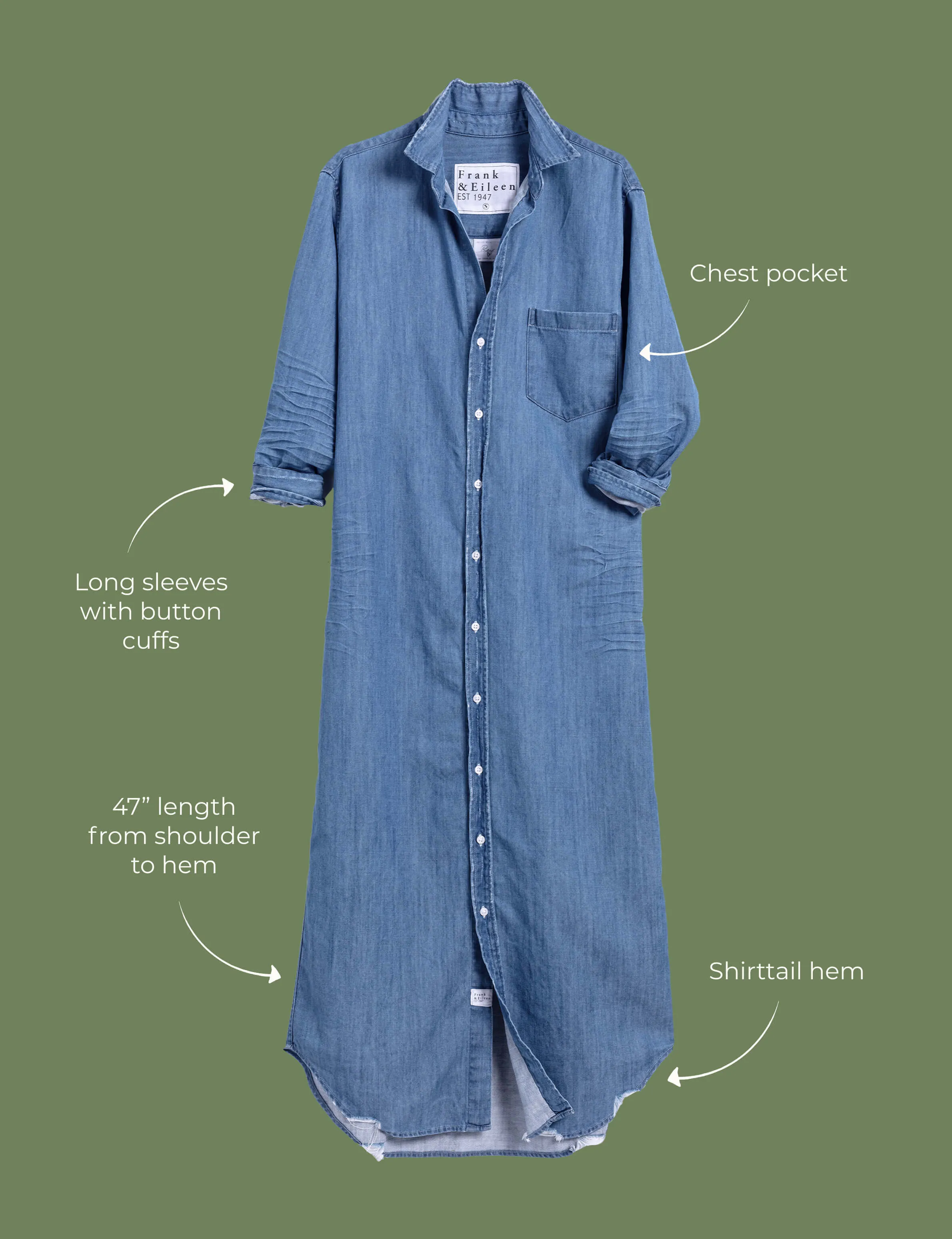 RORY Vintage Stonewashed Indigo, Famous Denim