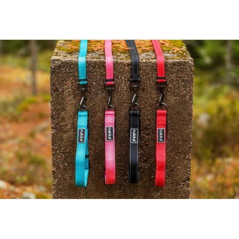 Rukka Pets Bliss Durable Adjustable Red Dog Collar