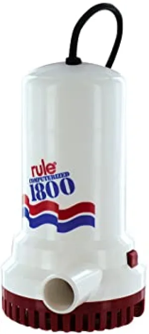 RULE MODEL 53-S 12V 2000GPH Auto Bilge