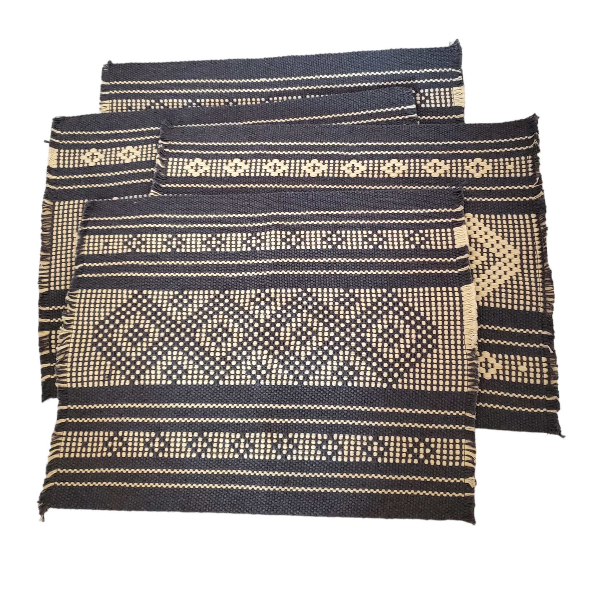 Set of 4 Woven Placemats from Oaxaca
