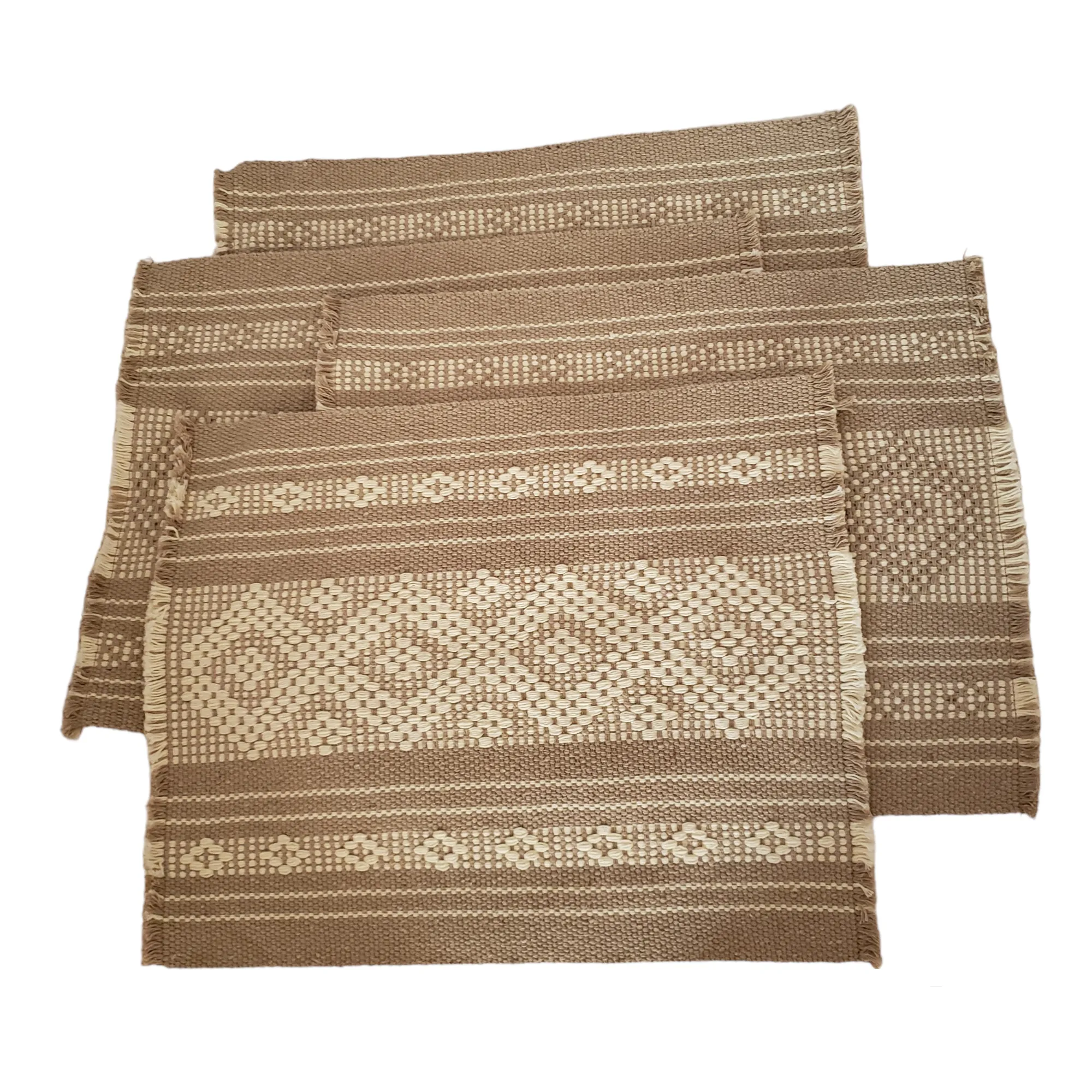 Set of 4 Woven Placemats from Oaxaca