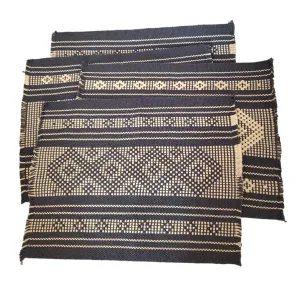 Set of 4 Woven Placemats from Oaxaca