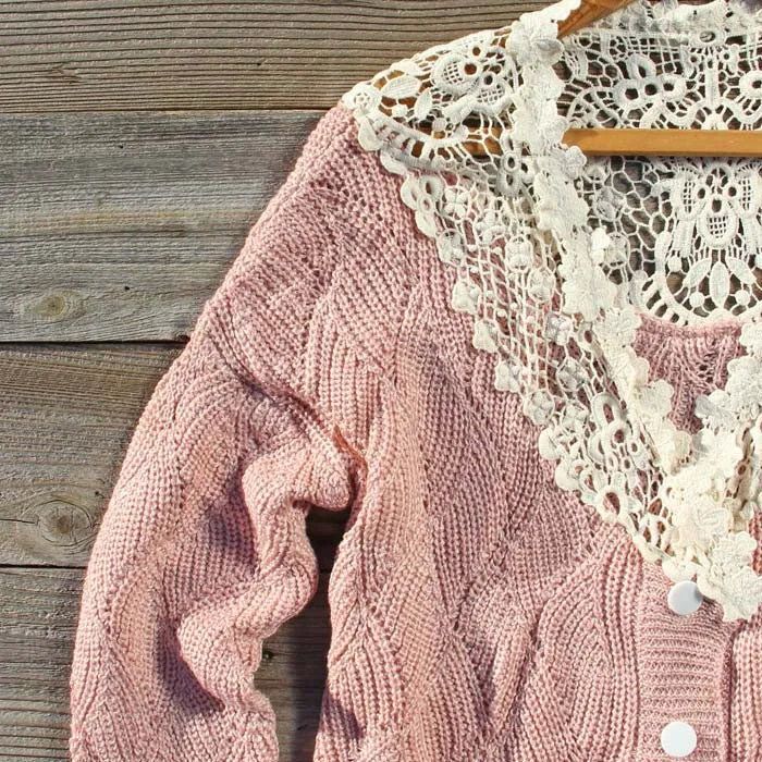 Sleepy December Sweater in Pink