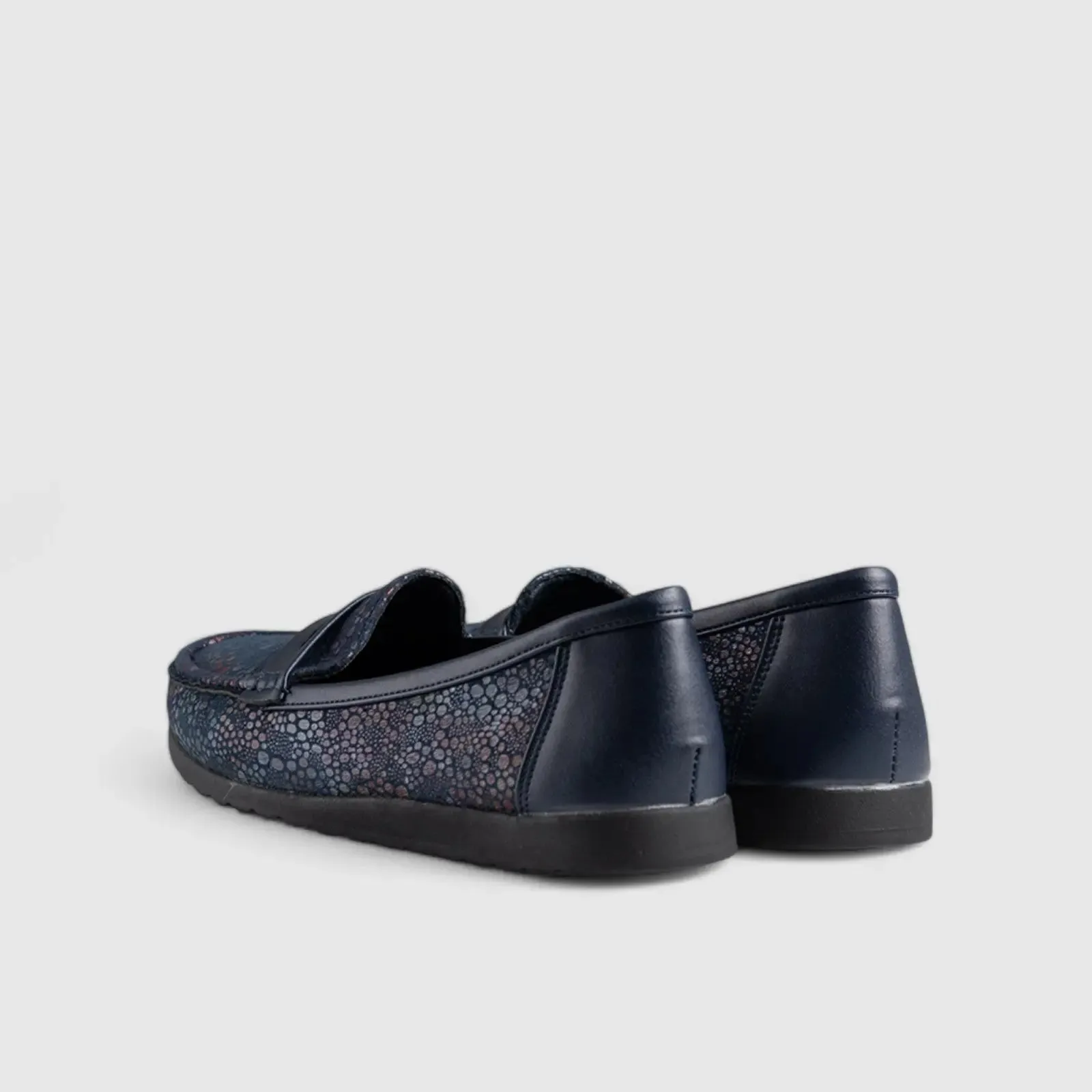 Soft Style Halden Comfort Moc Pump Navy 01459