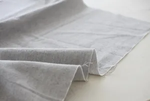Solid Gray Cotton Fabric, Yarn Dyed Fabric, Wide Fabric - 63 Inches Wide - Fabric By the Yard 92533