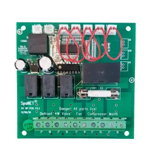 Spanet Heat Pump PCB - SV PCBA - Circuit Board Relay Board