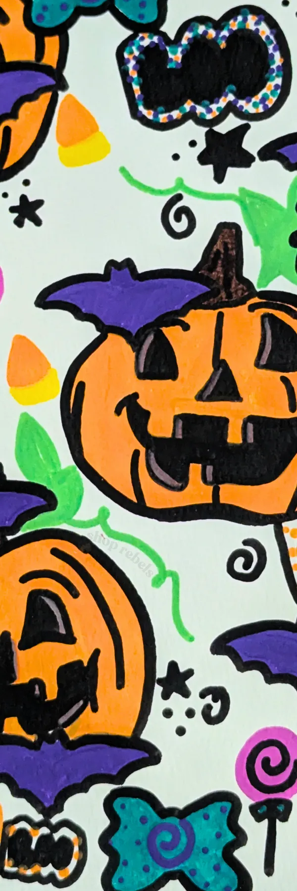 Spooky Summer Art Print Bookmarks