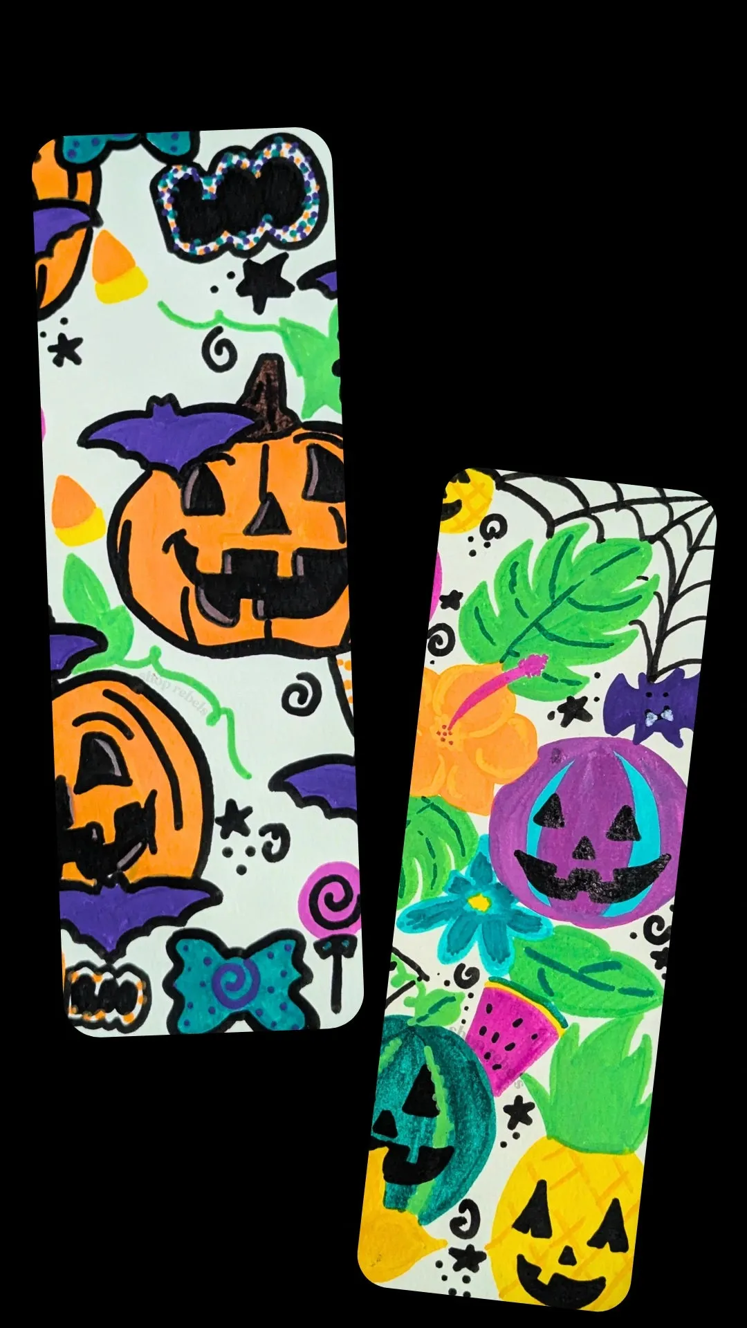 Spooky Summer Art Print Bookmarks