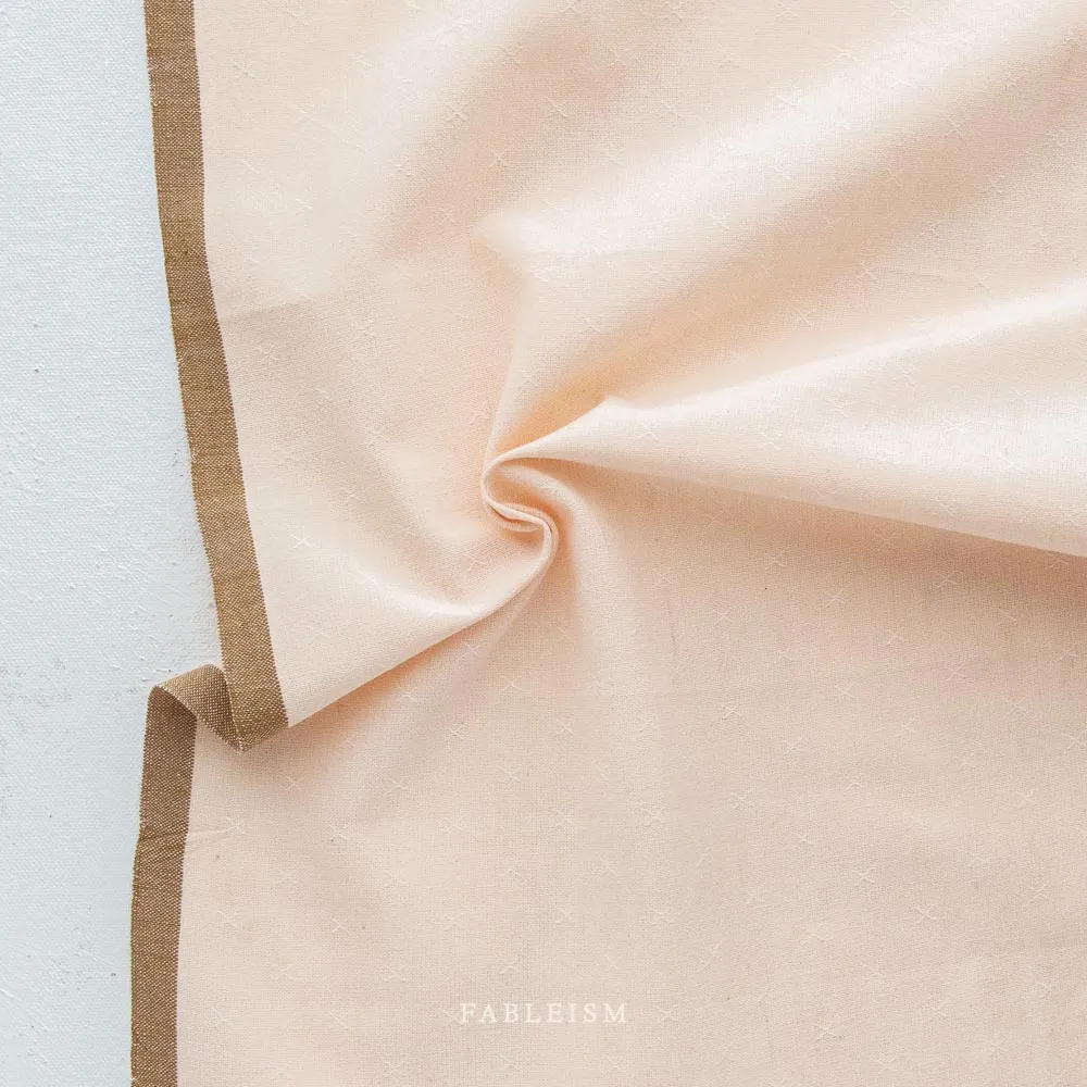 Sprout Wovens woven x in Almond by Fableism Studio