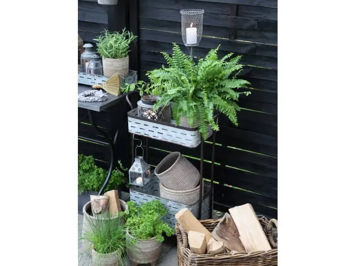 Spyd til lys m. glas Chic Antique