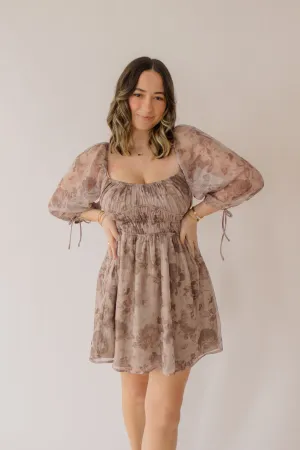 Square Neck Mini Dress