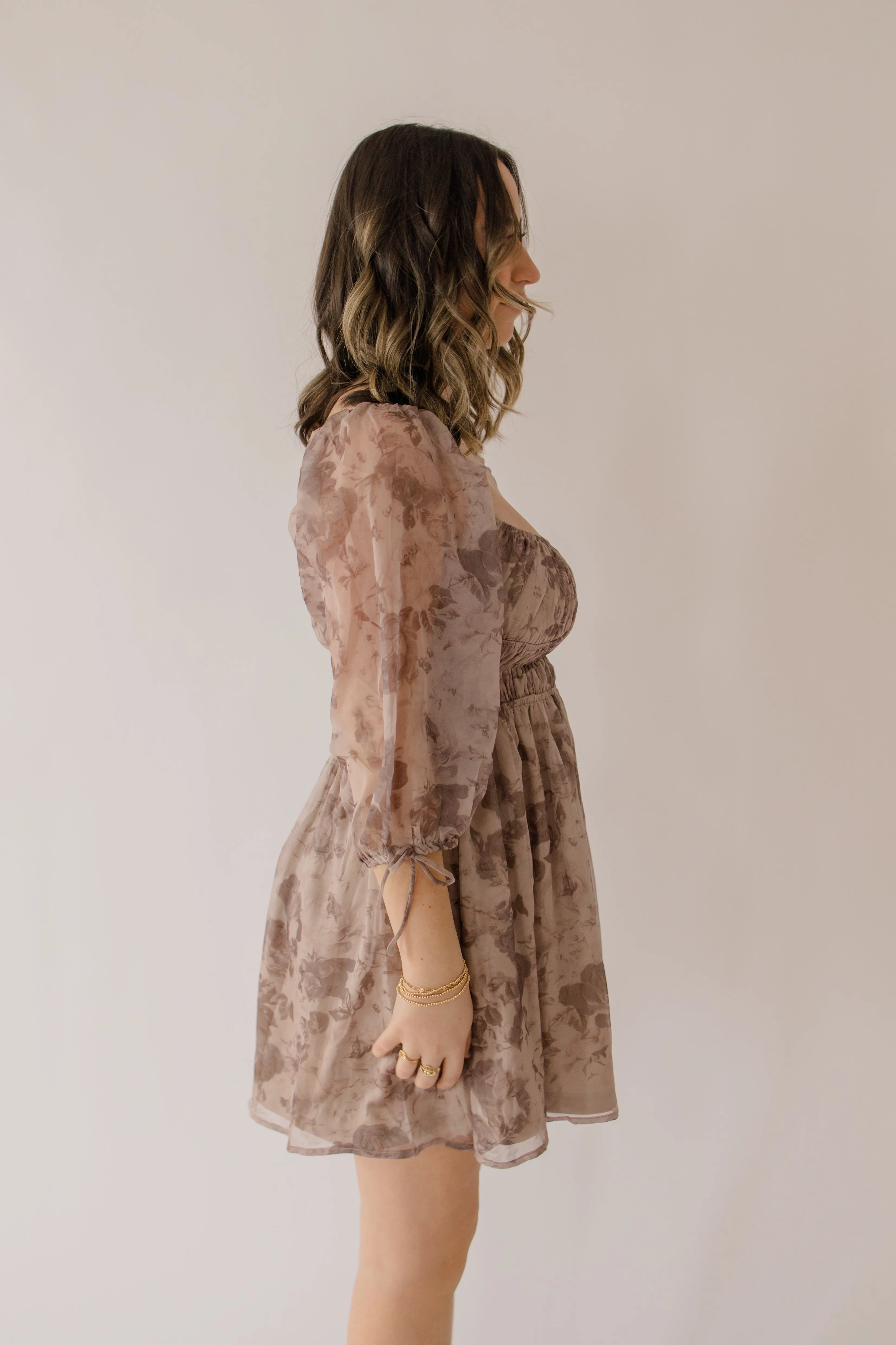 Square Neck Mini Dress