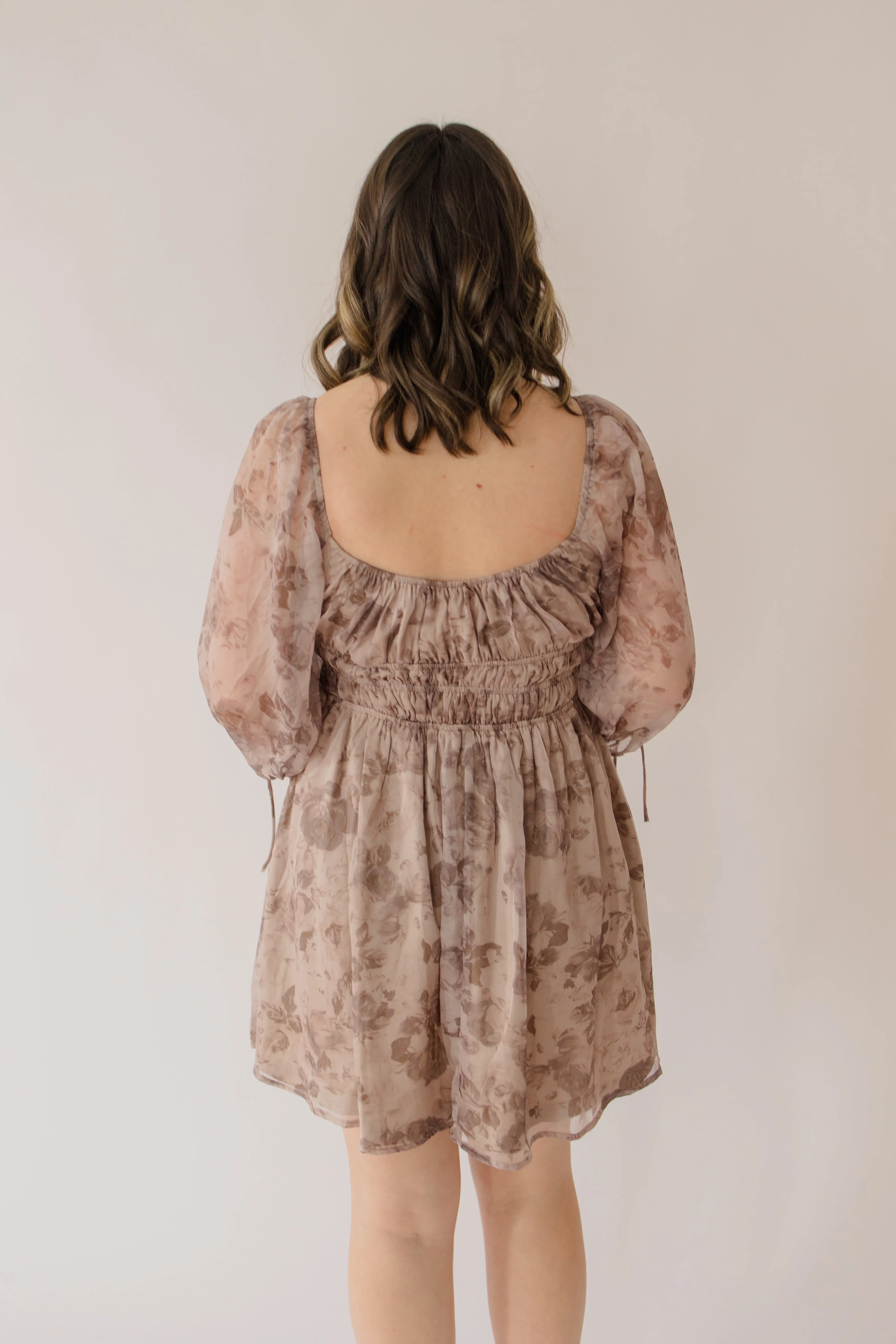 Square Neck Mini Dress