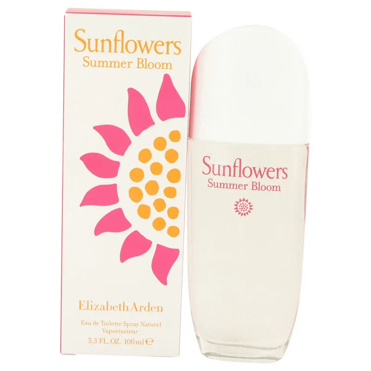 Sunflowers Summer Bloom by Elizabeth Arden Eau De Toilette Spray 3.3 oz for Women