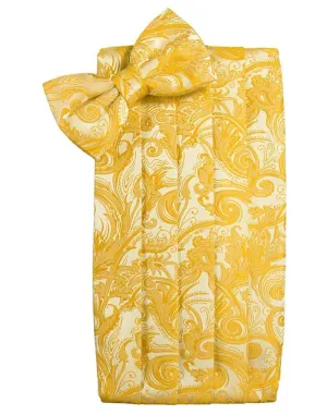 Tangerine Tapestry Kids Cummerbund