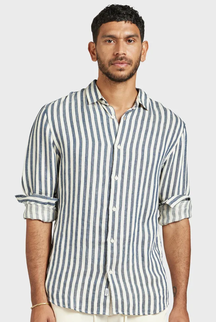 The Academy Brand Farrelly Linen Shirt - 2 Colours
