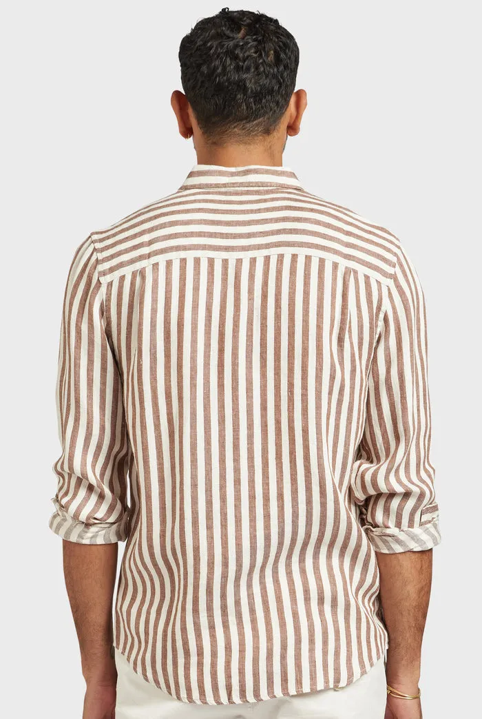 The Academy Brand Farrelly Linen Shirt - 2 Colours