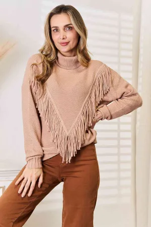 The Ainsley Fringe Sweater