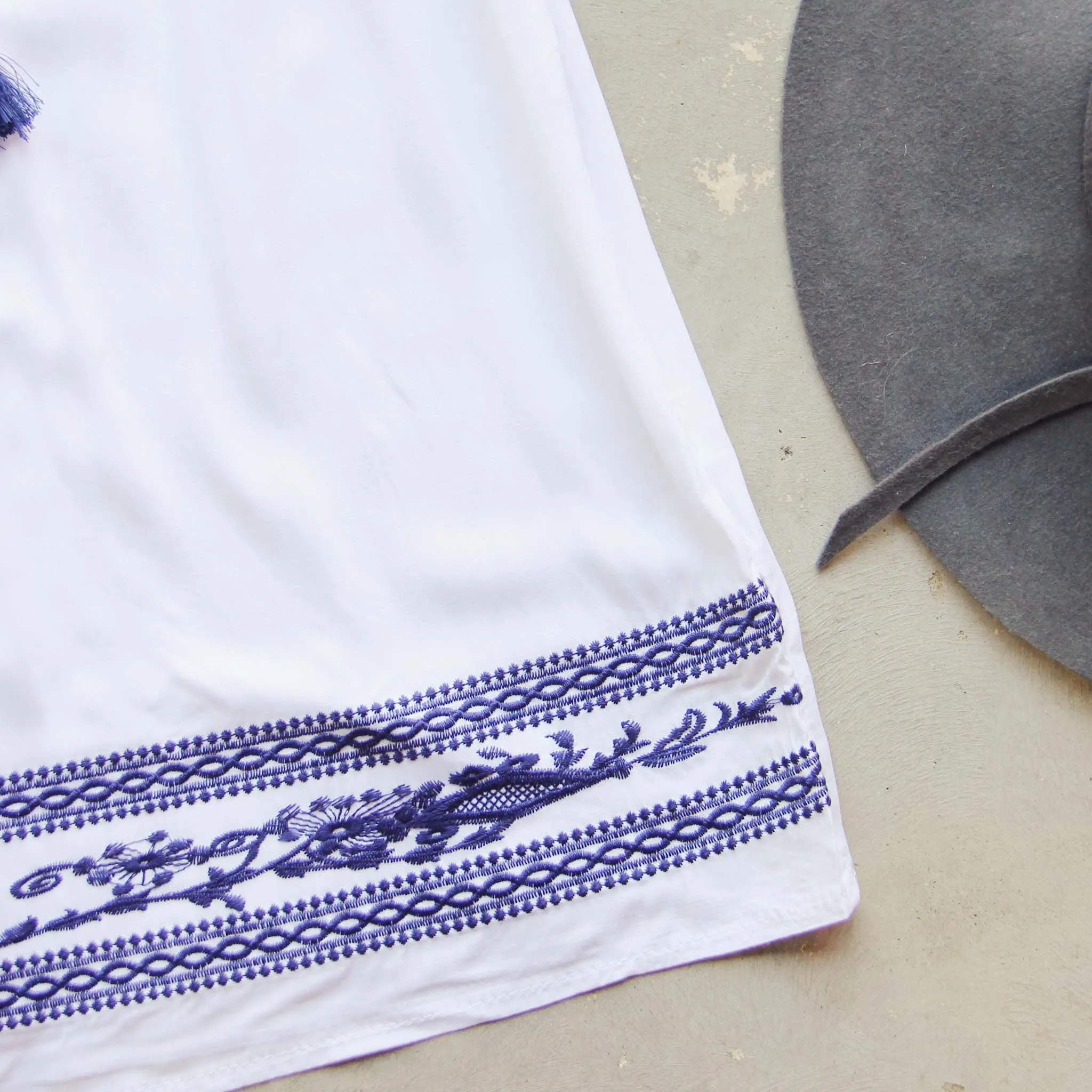 The Roe Embroidered Tunic (wholesale)