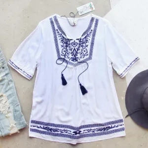 The Roe Embroidered Tunic (wholesale)