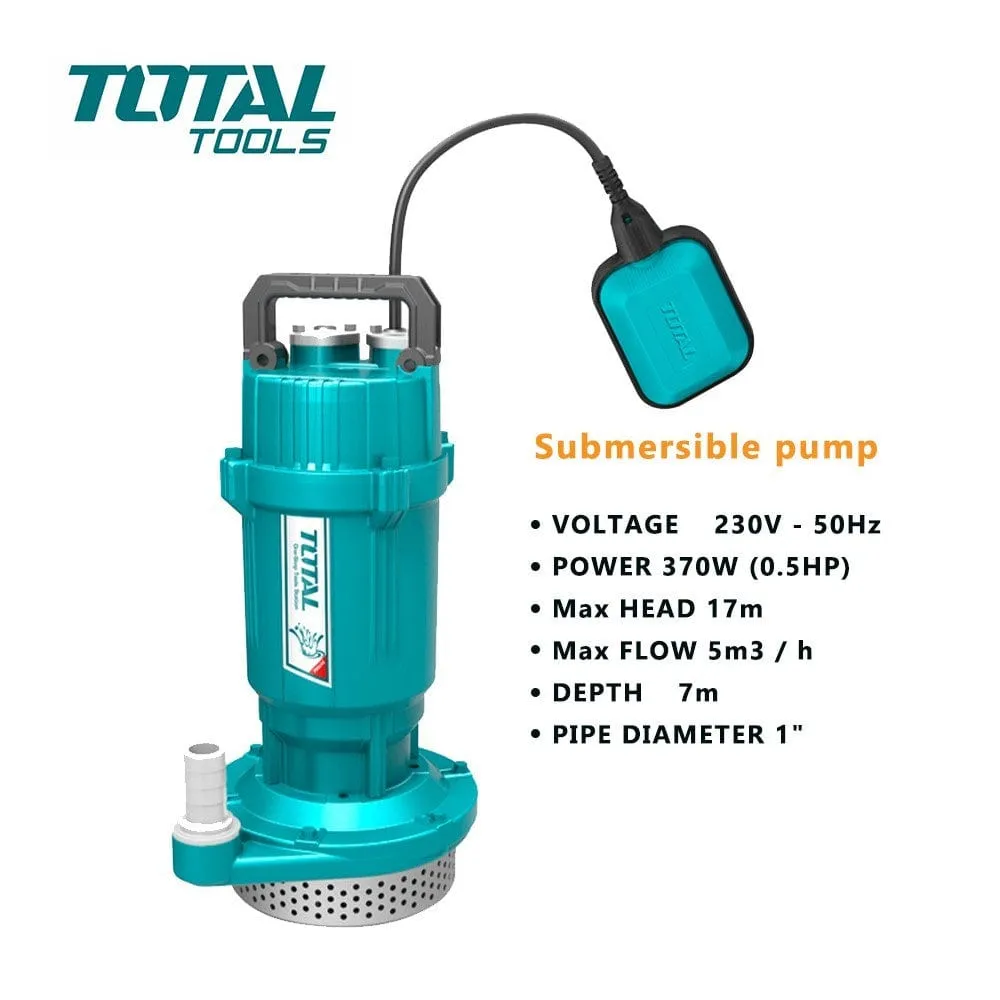 Total Submersible Pump 370W (0.5HP) - TWP63706
