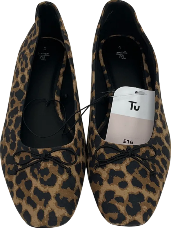TU Brown Leopard Print Pumps UK 5 EU 38 👠