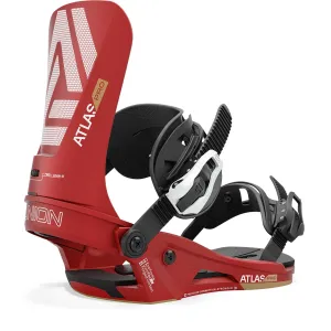 Union Atlas Pro Snowboard Binding Metallic Red 2025
