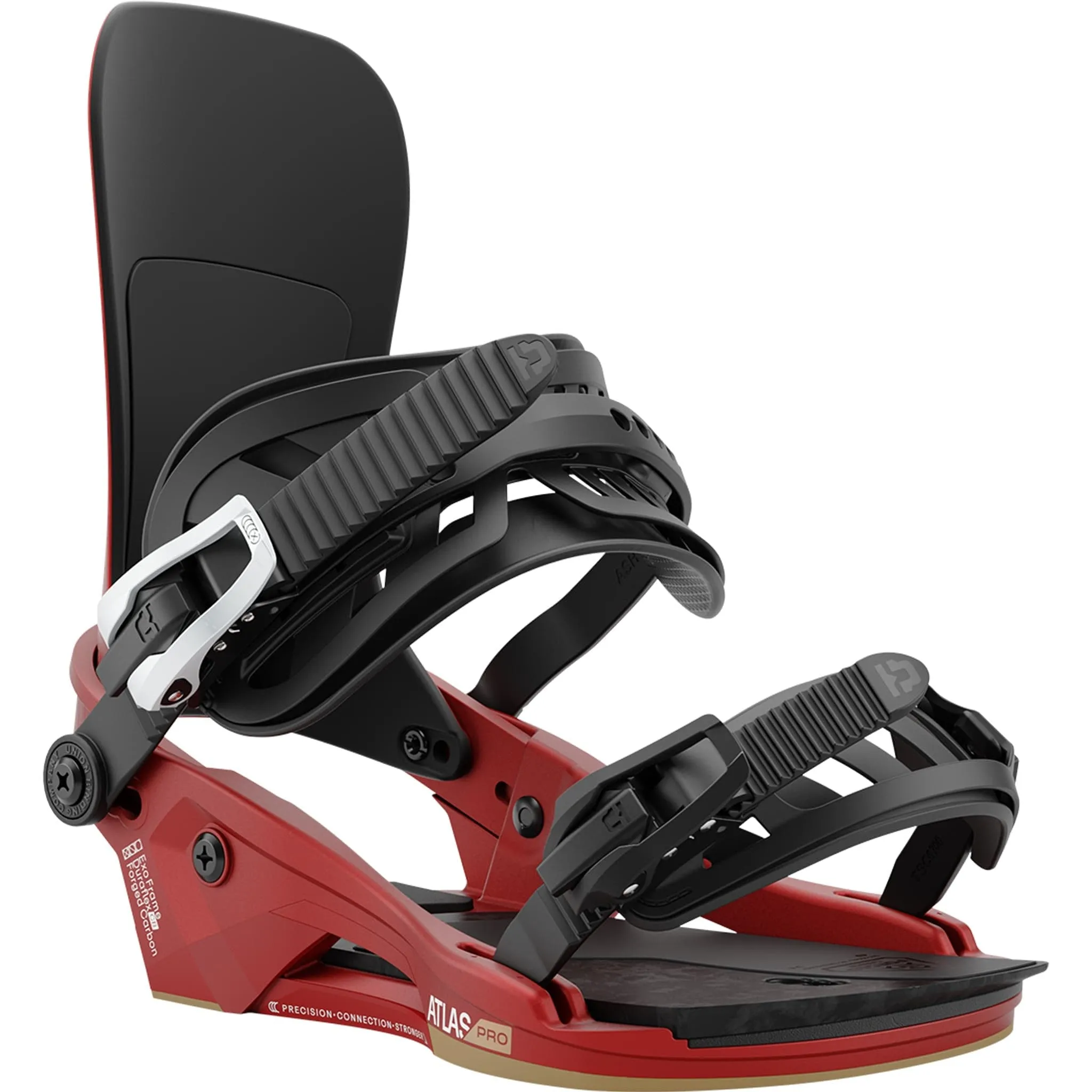 Union Atlas Pro Snowboard Binding Metallic Red 2025