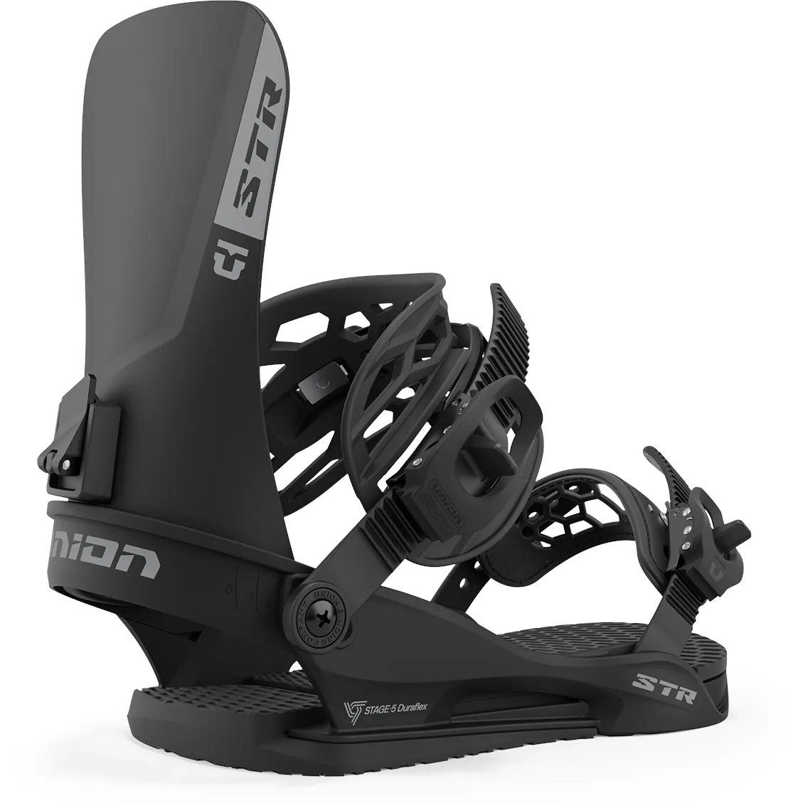Union STR Snowboard Bindings Mens Black