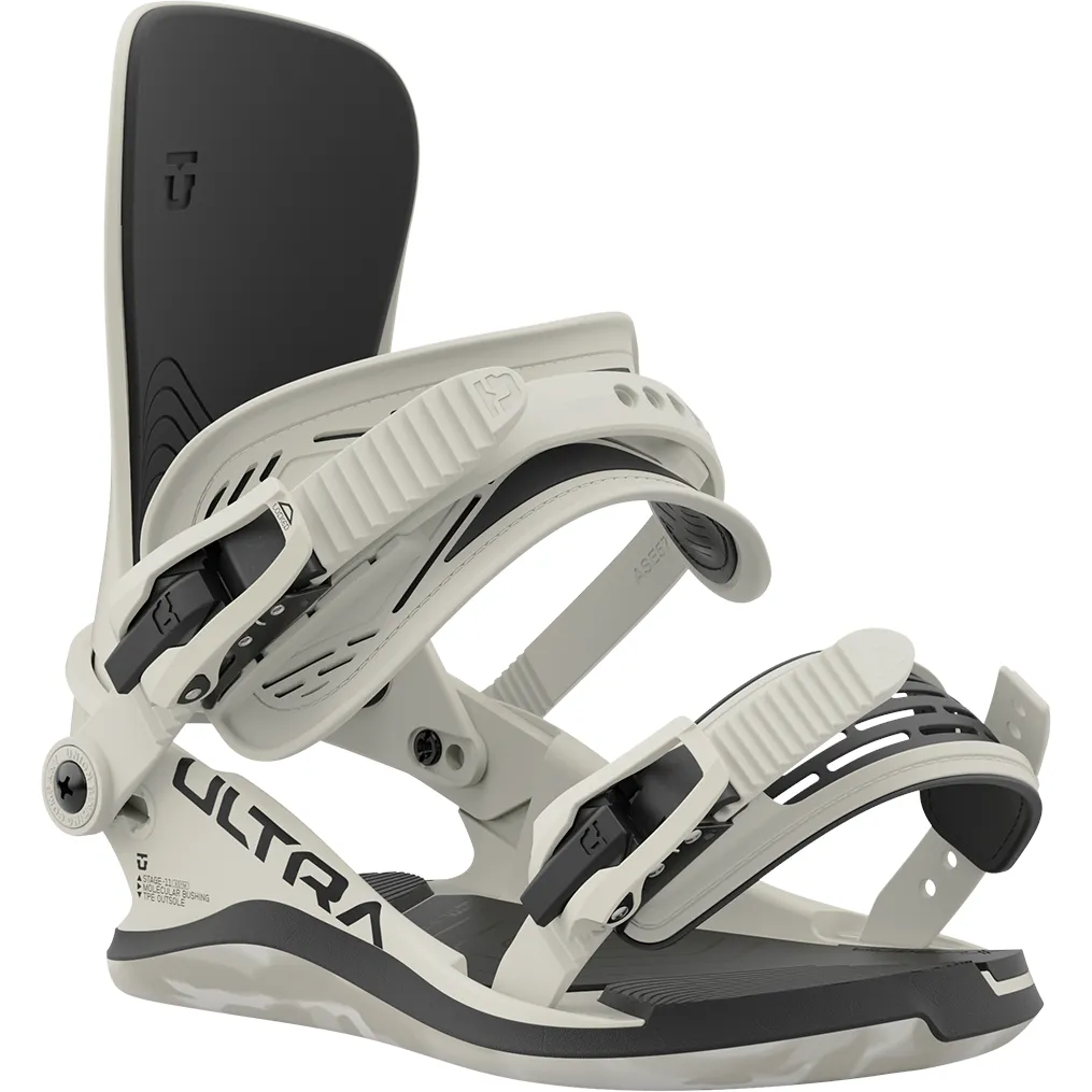 Union Ultra Snowboard Bindings Womens Bone White