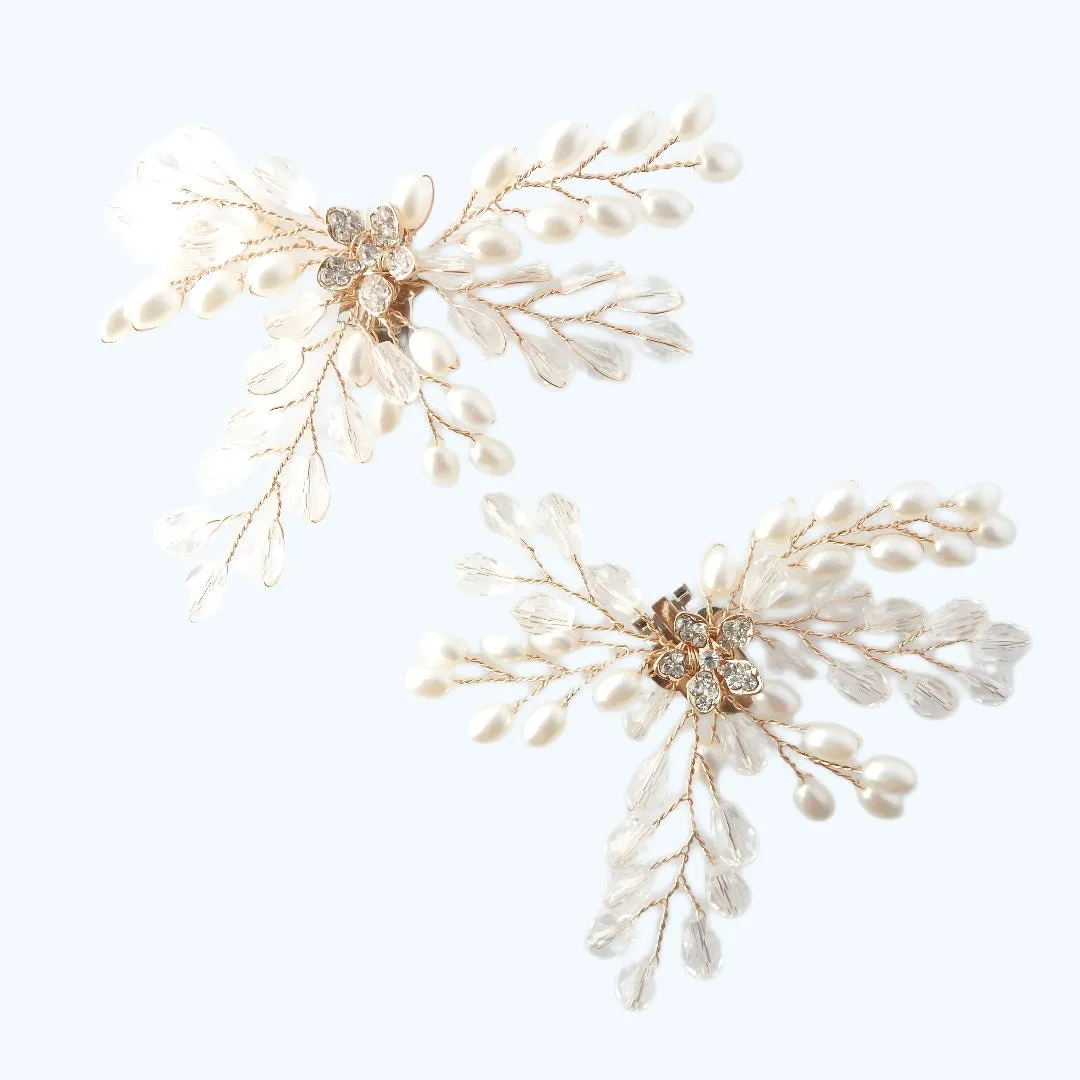 Unique Pearl Clip-On Shoe Ornaments