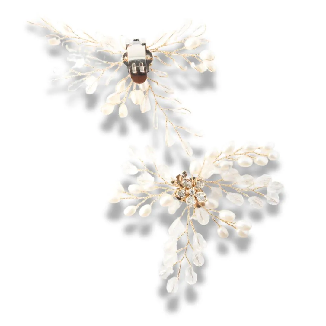 Unique Pearl Clip-On Shoe Ornaments