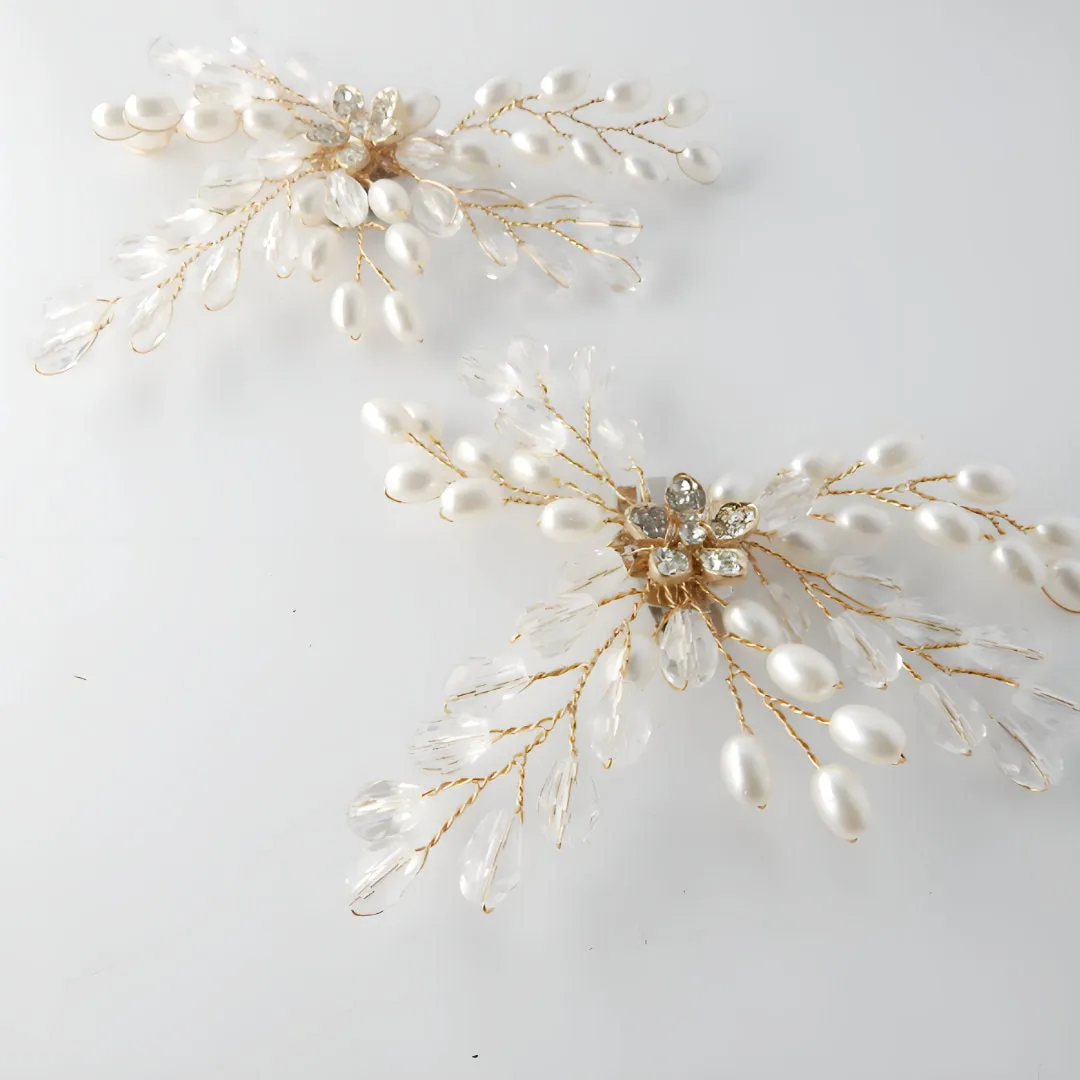 Unique Pearl Clip-On Shoe Ornaments