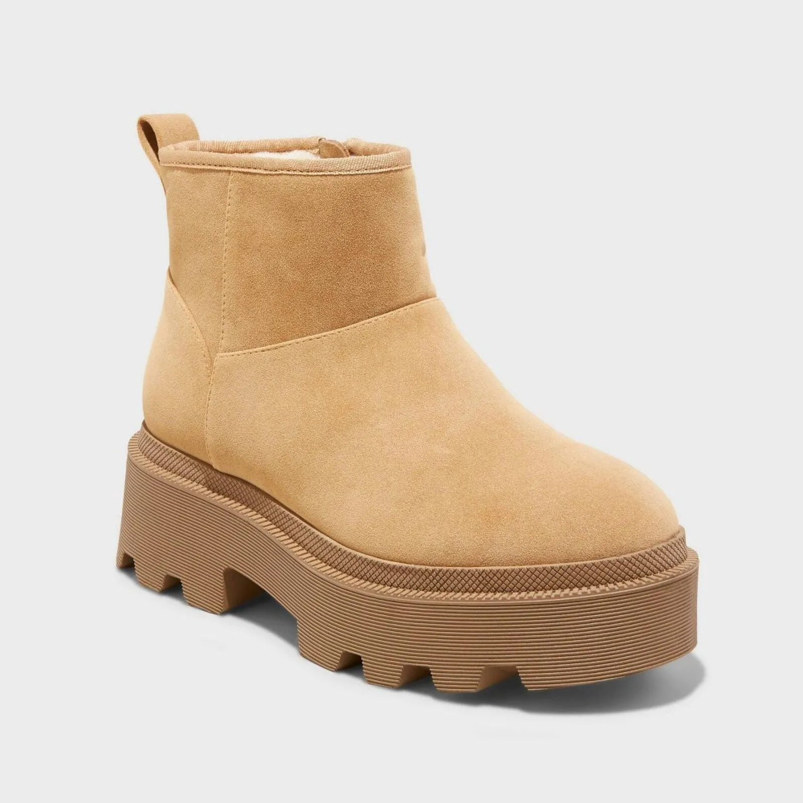 Universal Thread Women's Rowland Winter Boots 88912221 Tan Brown 10M