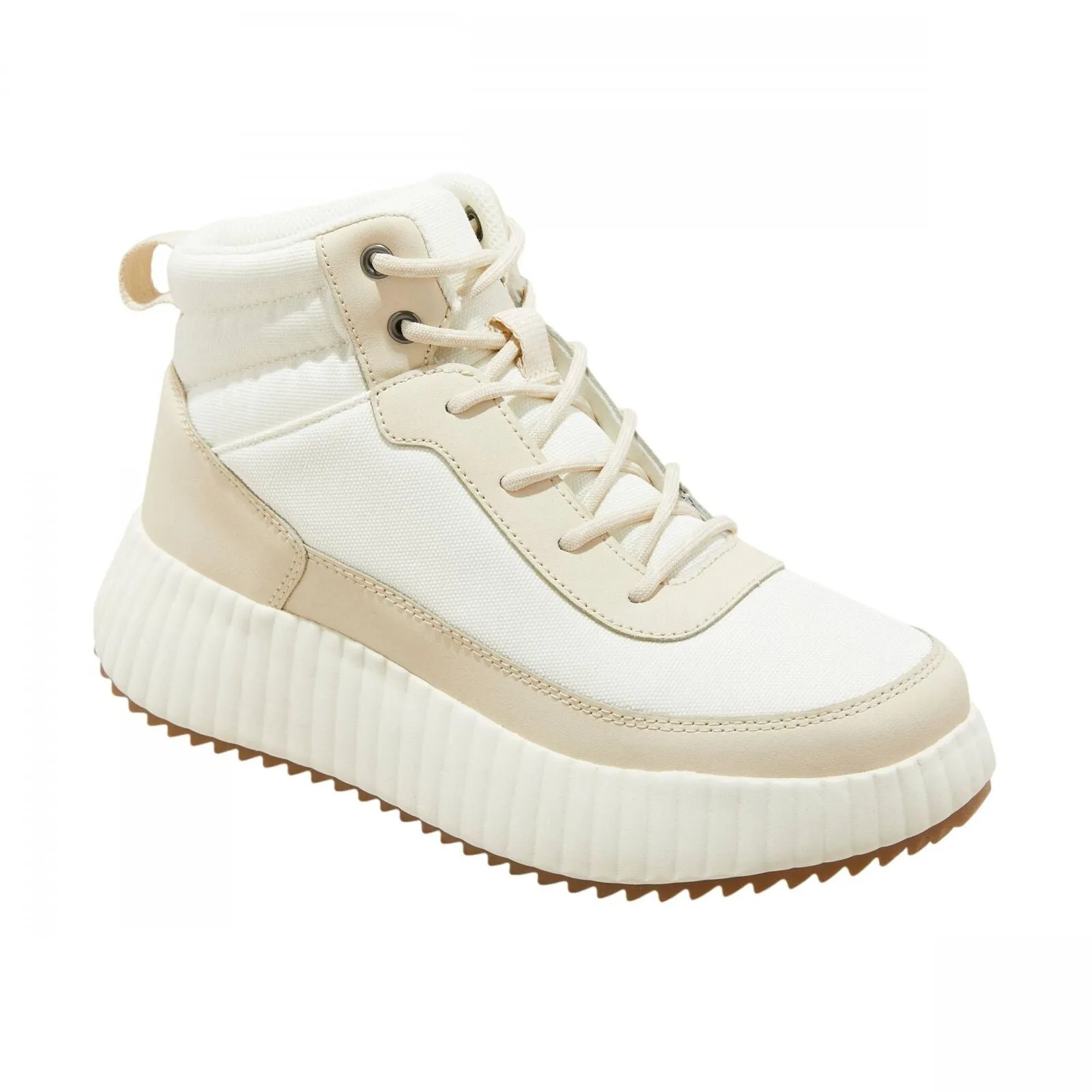 Universal Thread Womens Shyla Platform Hiker Boots 91308329 Cream Off white 9M