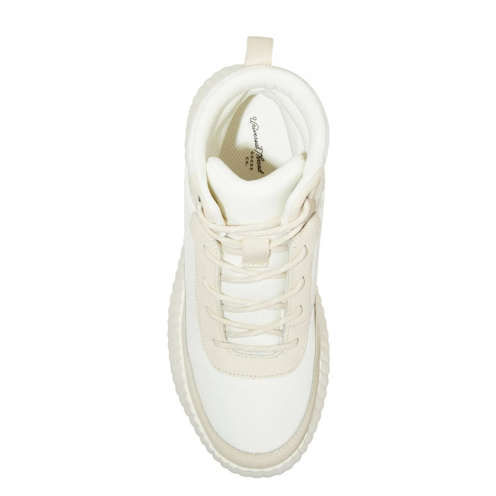 Universal Thread Womens Shyla Platform Hiker Boots 91308329 Cream Off white 9M