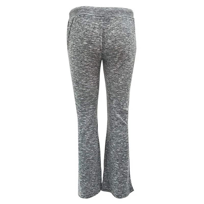 University Girl Ladies Comfy Flare Pants