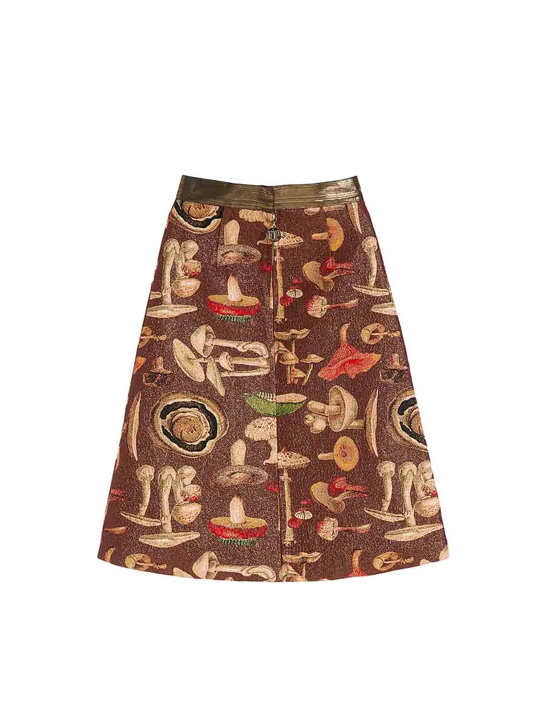 Unlogical Poem Comics Woven Skirt