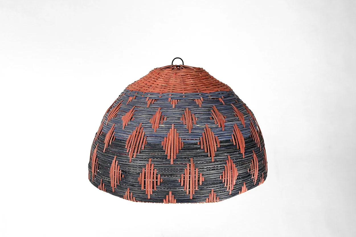 Vibrant Woven Lampshades