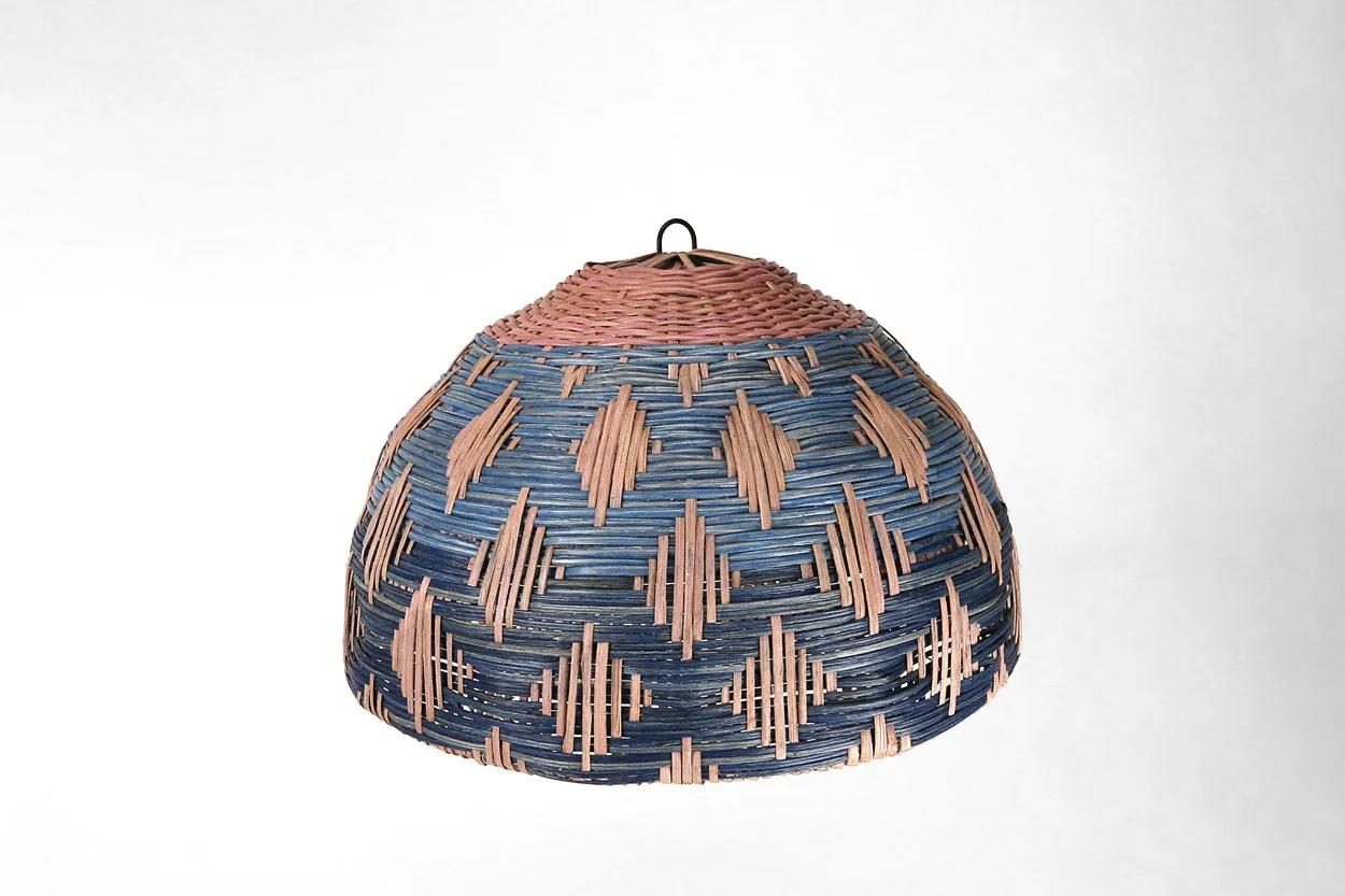 Vibrant Woven Lampshades