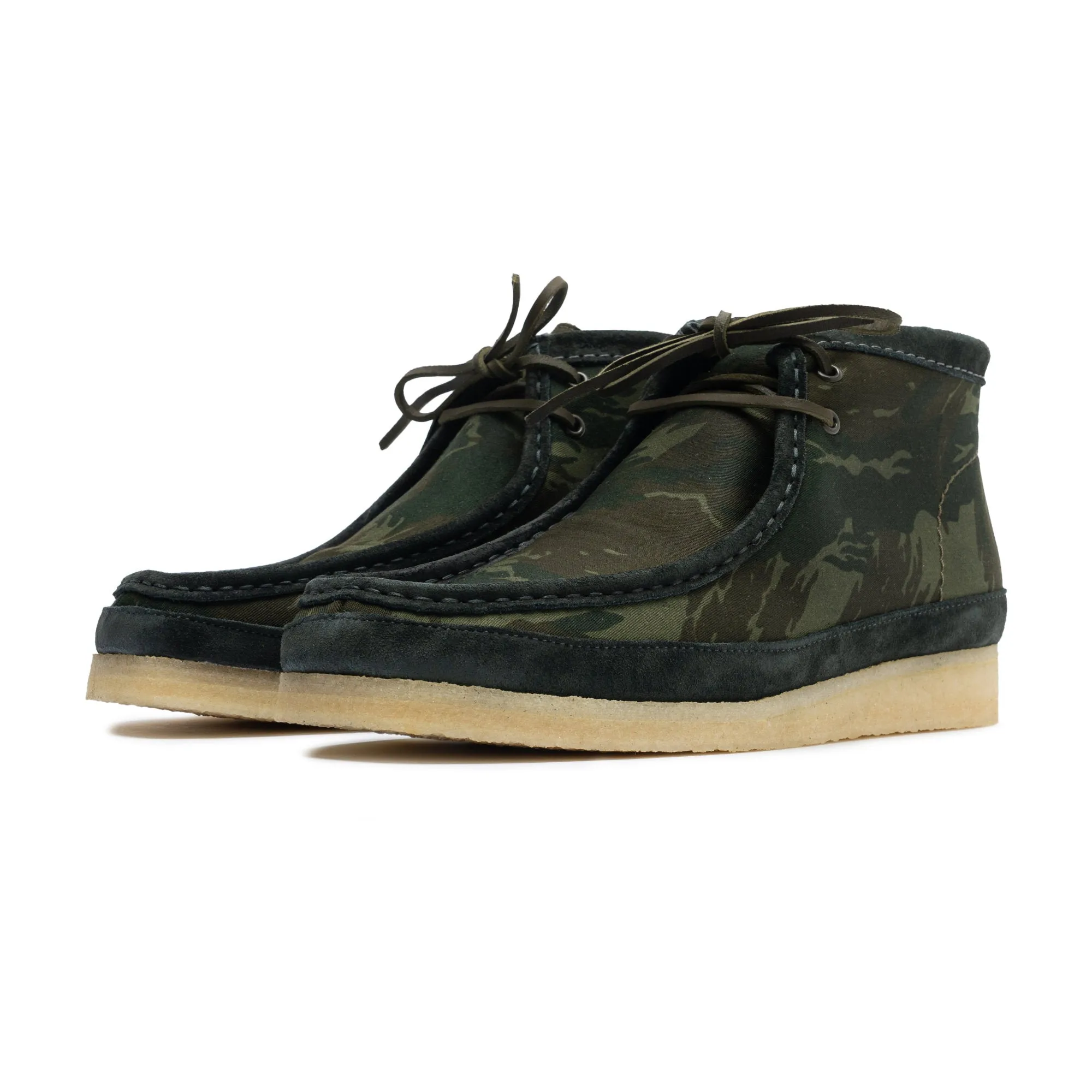 Wallabee Boot Green Camo 77769