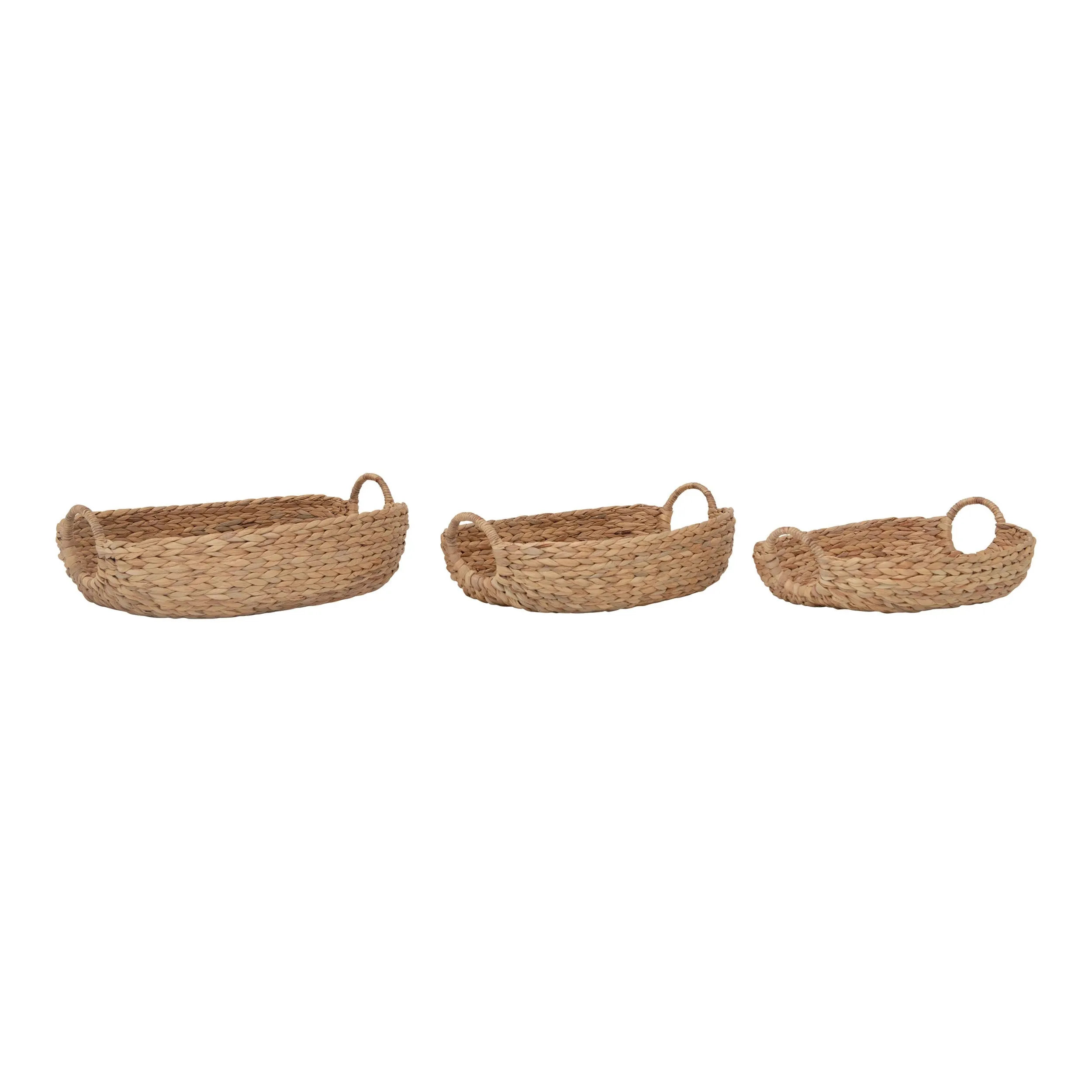 Water Hyacinth Basket Tray (3 Sizes)