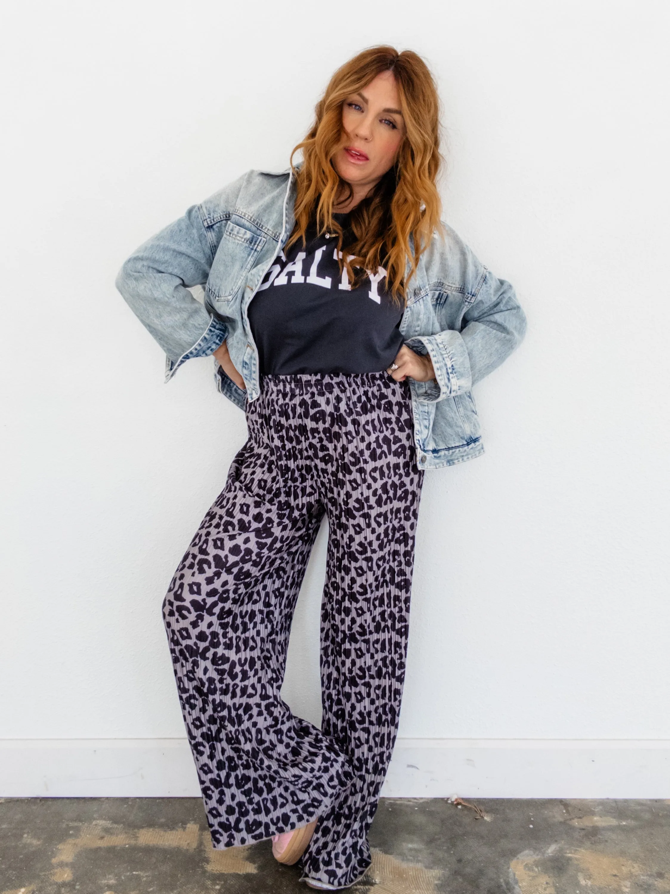 Wildly Chic Crinkle Pants