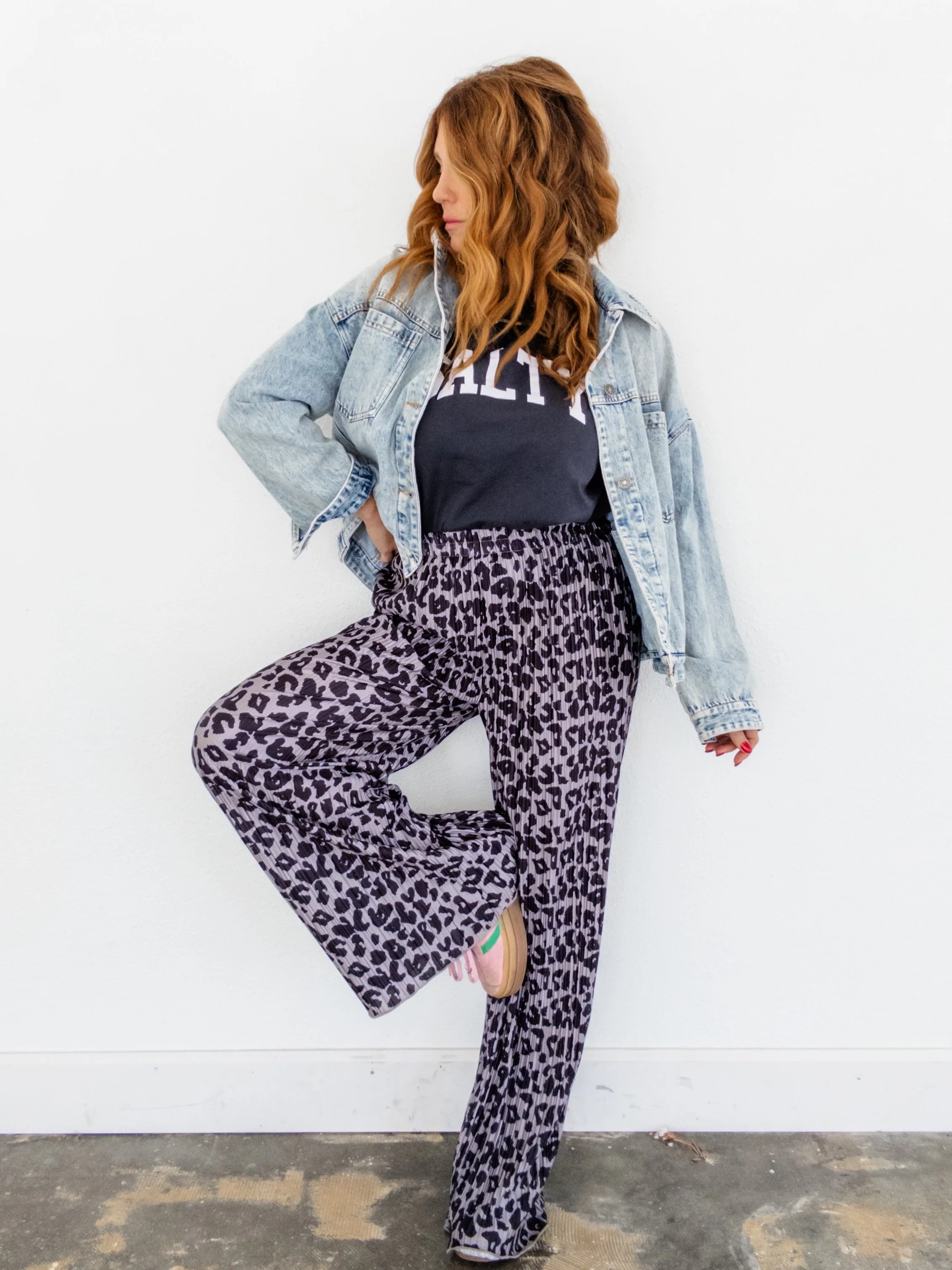 Wildly Chic Crinkle Pants