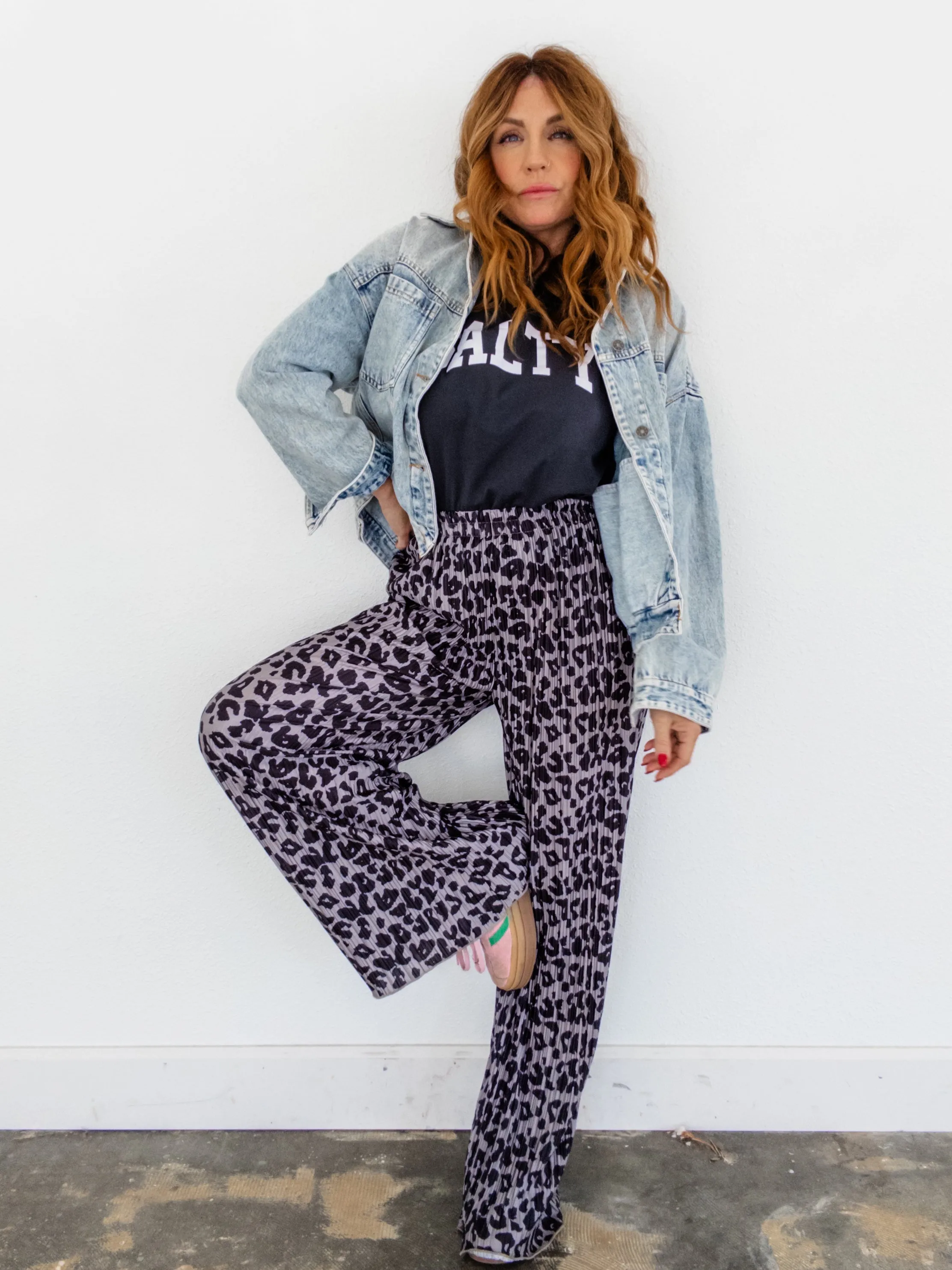 Wildly Chic Crinkle Pants